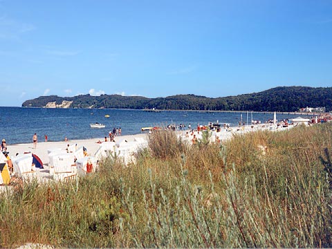 Terrain à bâtir à vendre près de Sassnitz à Rügen dans le parc national de Jasmund: la plage de Binz